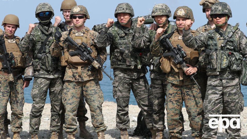 У Південній Кореї базується 23,5 тис. американських солдатів