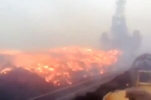 Пожежа на одному з найбільших вугільних підприємств Забайкальського краю