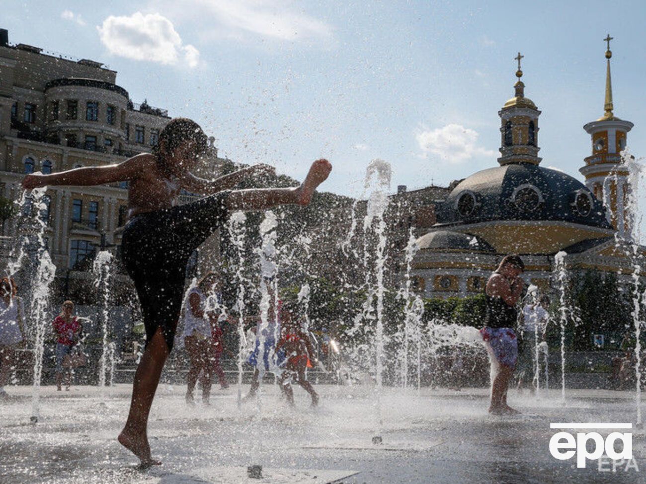 В Киеве в начале мая зафиксирована аномальная жара