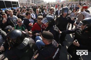 Найбільше людей затримали в Москві