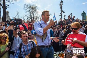 Навальний устиг звернутися до учасників протесту, перш ніж його затримали