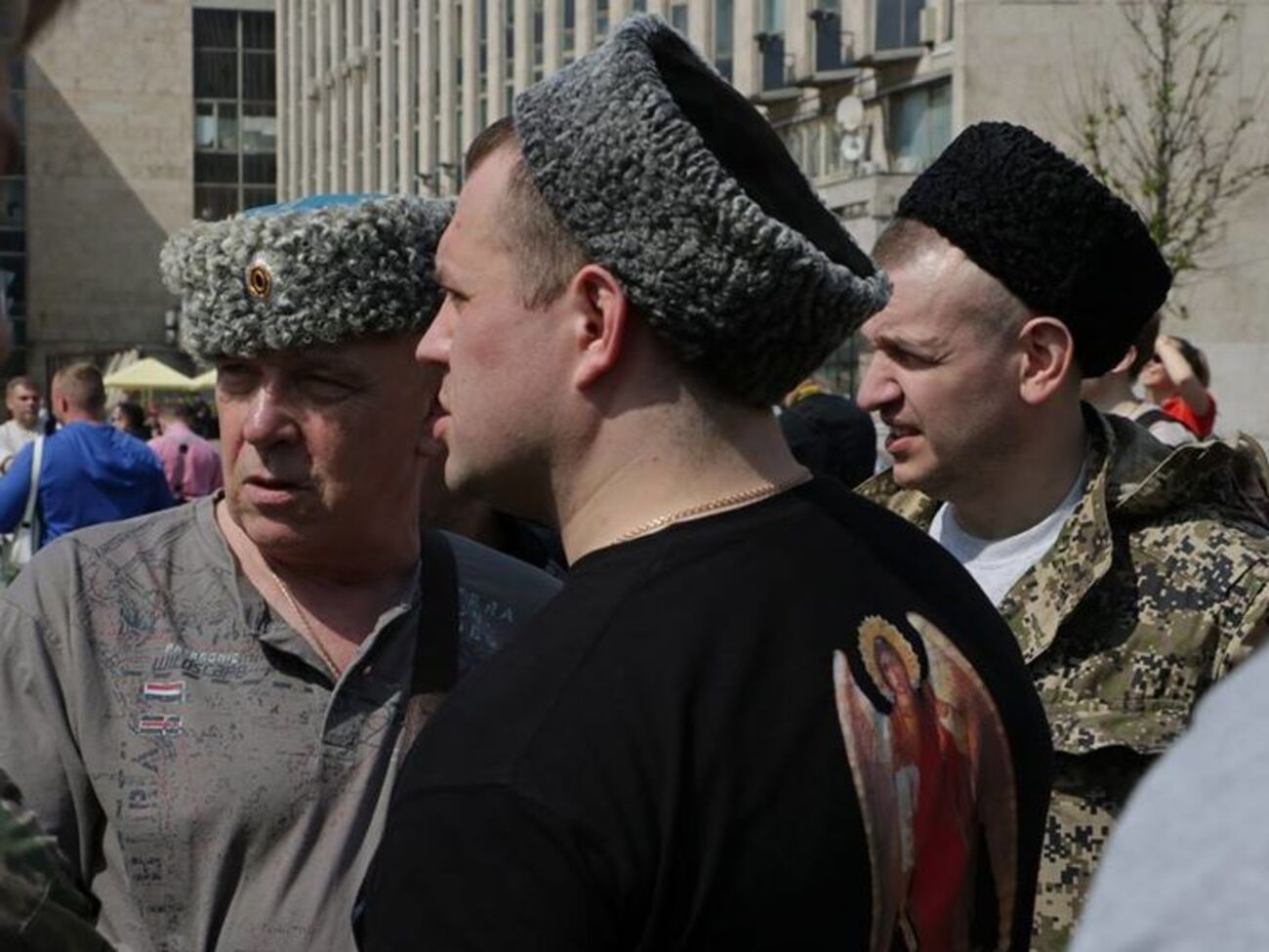 "Казаки" приняли активное участие в потасовках с оппозицией в Москве