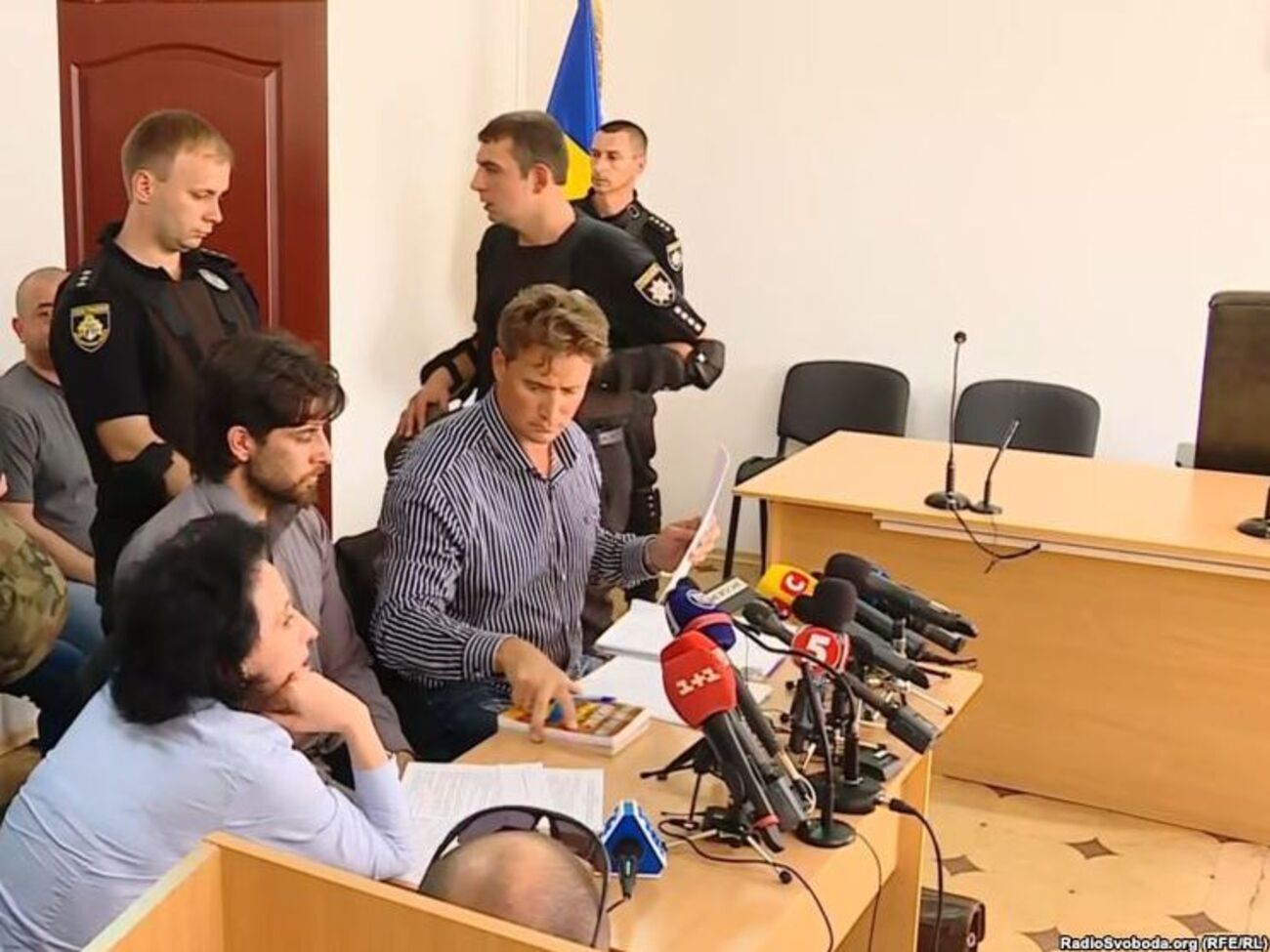 Сегодня суд уже отказал защите Лусварги в отводе коллегии судей