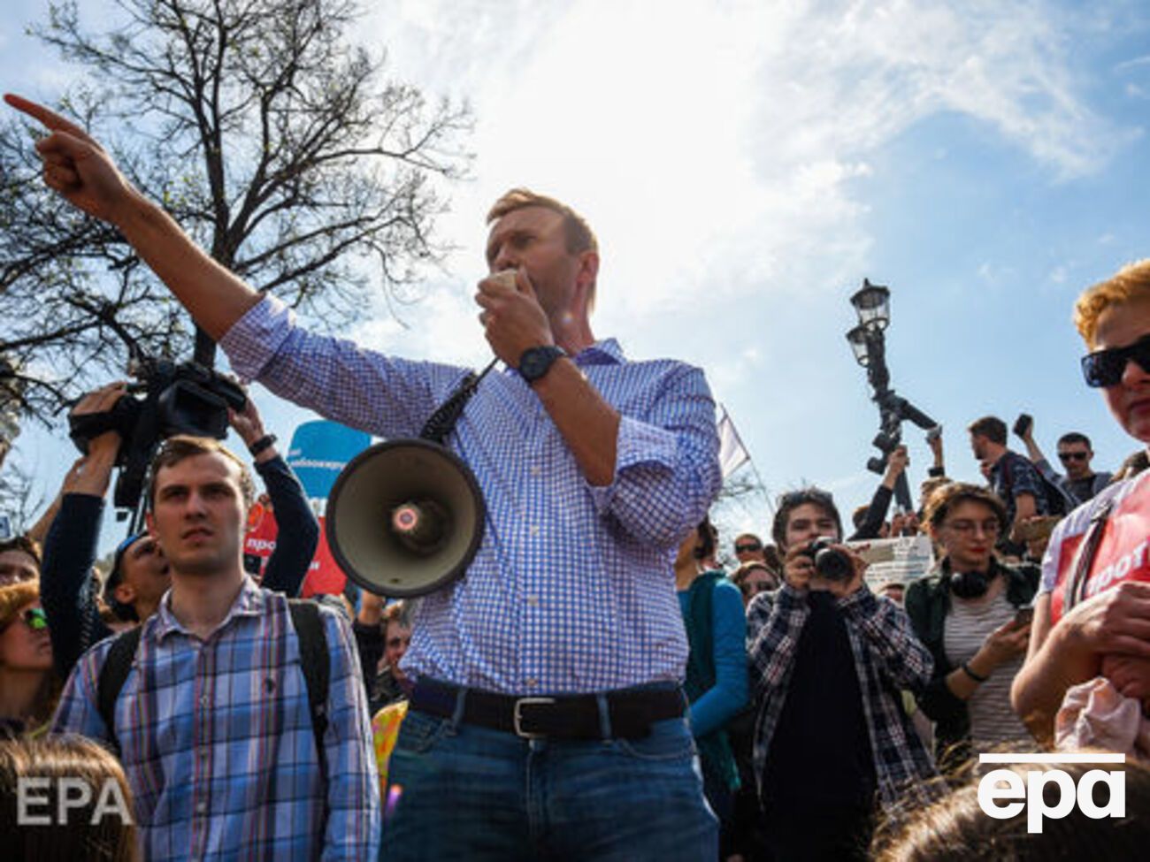 Акцию протеста 5 мая организовал оппозиционер Алексей Навальный