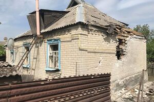 Последствия обстрела поселка Лоскутовка Попаснянского района Луганской области
