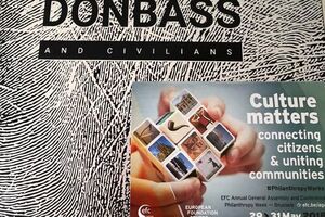 Издание "Донбасс и Мирные" – книга о войне и мирных жителях Донбасса
