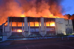 Пожар произошел в ночь на 10 июня