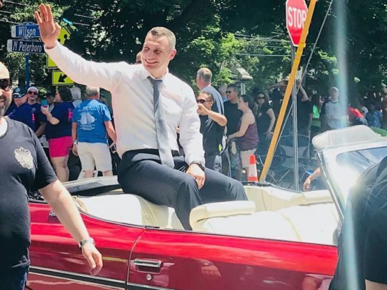 Виталий Кличко участвовал в Параде чемпионов