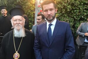 Вселенський патріарх Варфоломій прийняв делегацію України на чолі з Кабакаєвим