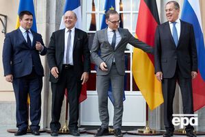 Руководители МИД Украины, Франции, Германии и РФ впервые встречаются в этом году