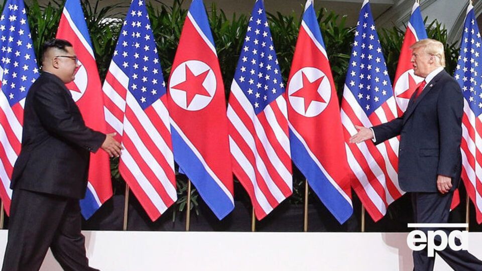 Трамп залишився задоволений зустріччю з Кім Чен Ином