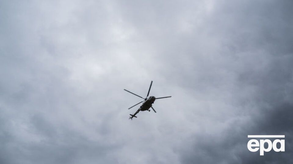 Вертоліт упав із висоти 50 метрів