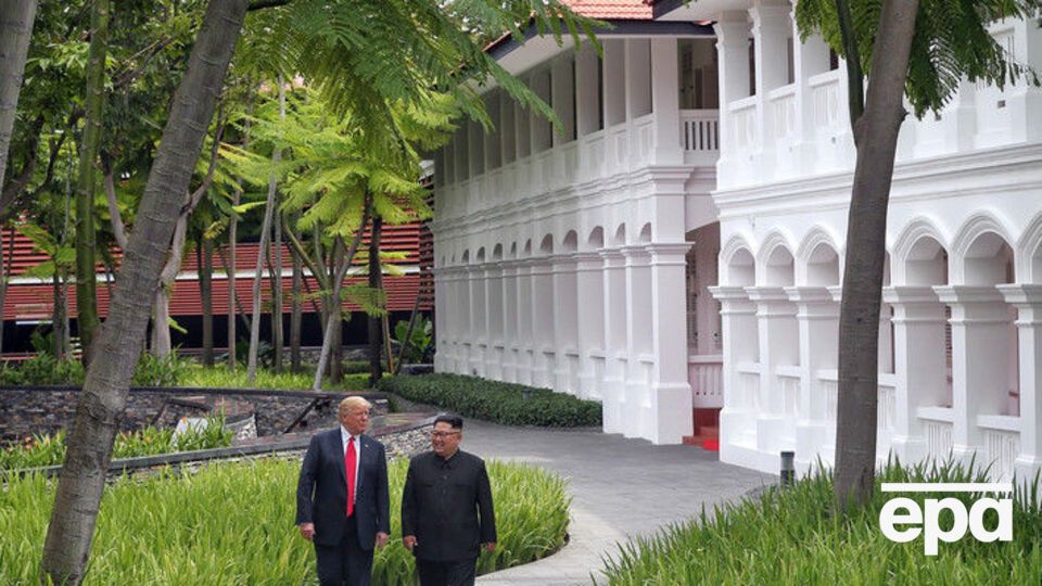 За підсумками саміту в Сінгапурі Трамп і Кім Чен Ин підписали угоду