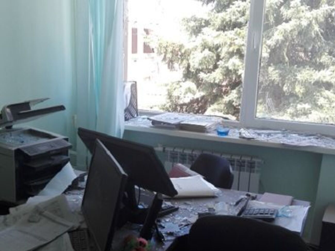 Жінка дістала поранення у власному кабінеті