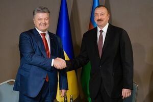 Президент Украины Петр Порошенко провел встречу с главой Азербайджана Ильхамом Алиевым