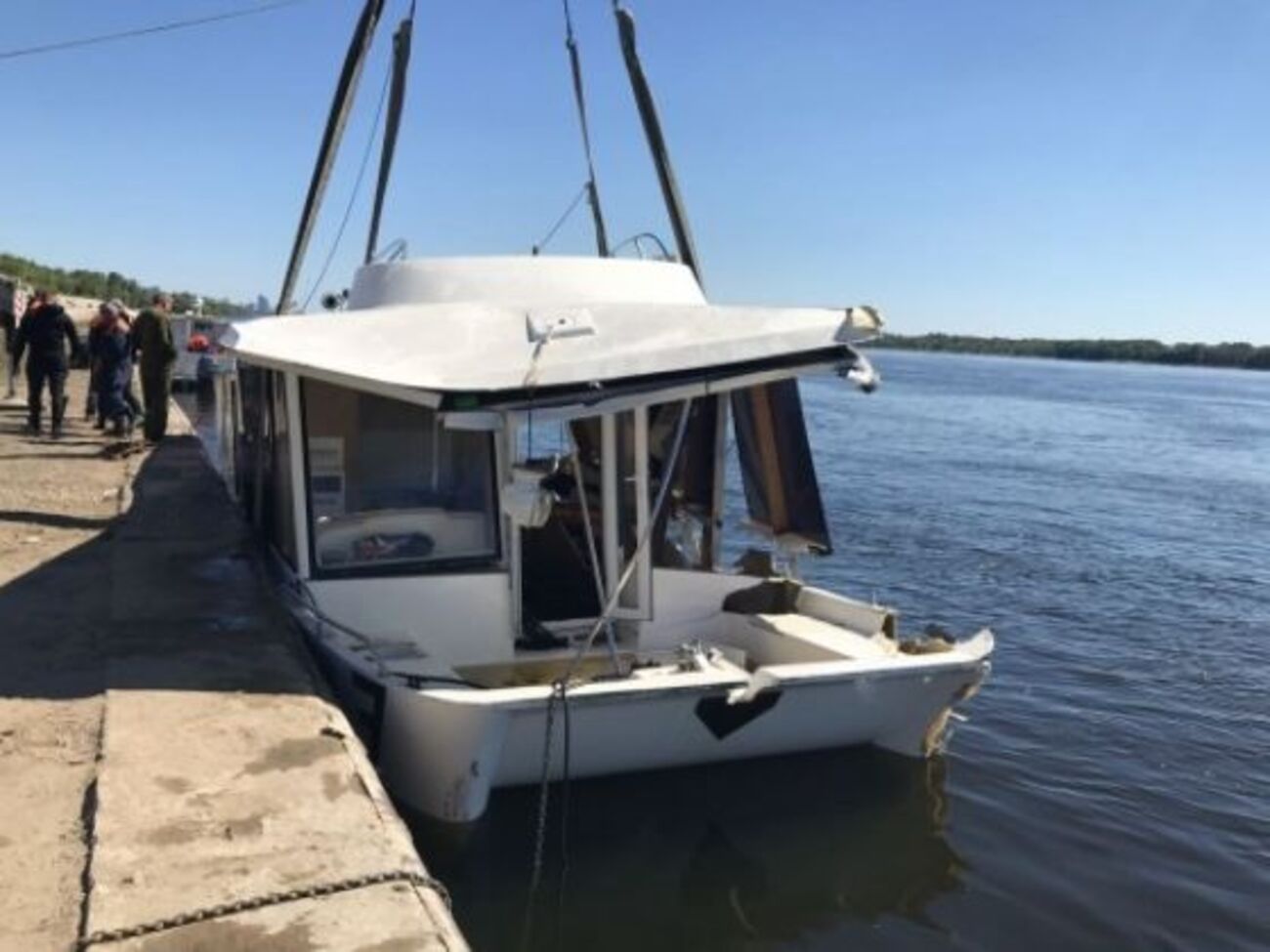 За попередніми даними, власник судна перебував у стані алкогольного сп'яніння