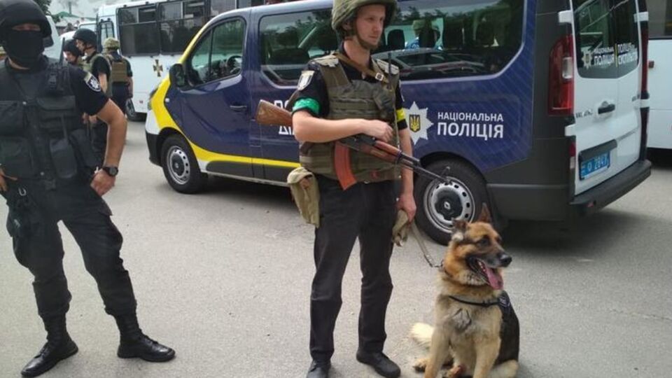 Поліція проводить навчання у Києві