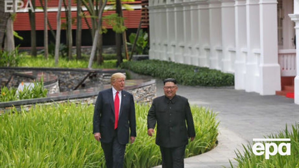 Трамп і Кім Чен Ин зустрілися в Сінгапурі 12 червня