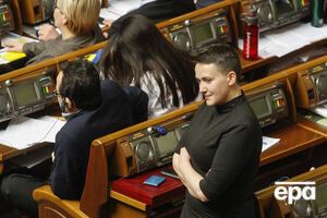 Савченко звернулася до Путіна як представник українського народу
