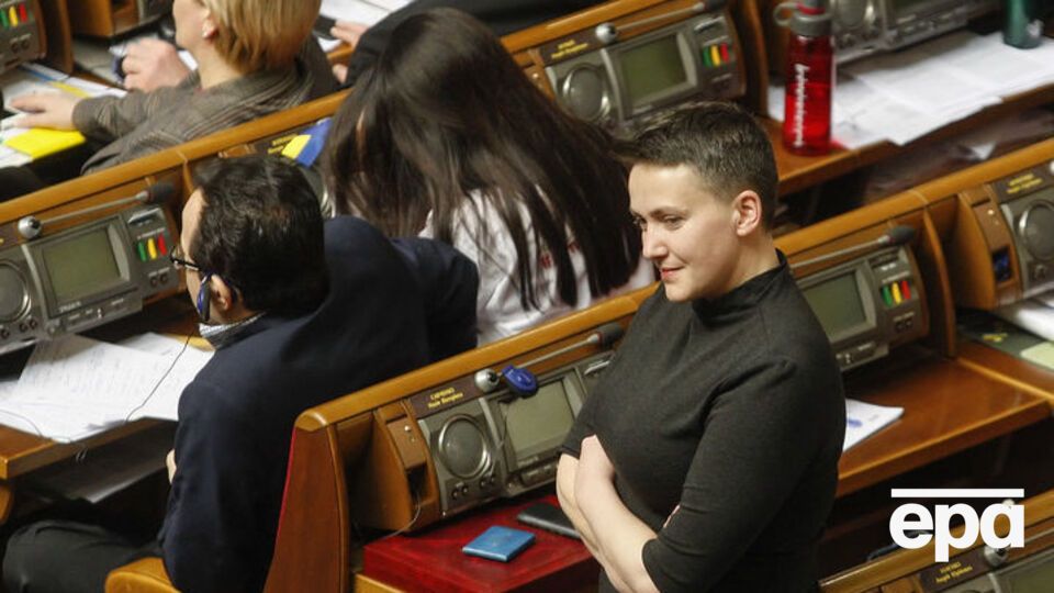 Савченко звернулася до Путіна як представник українського народу
