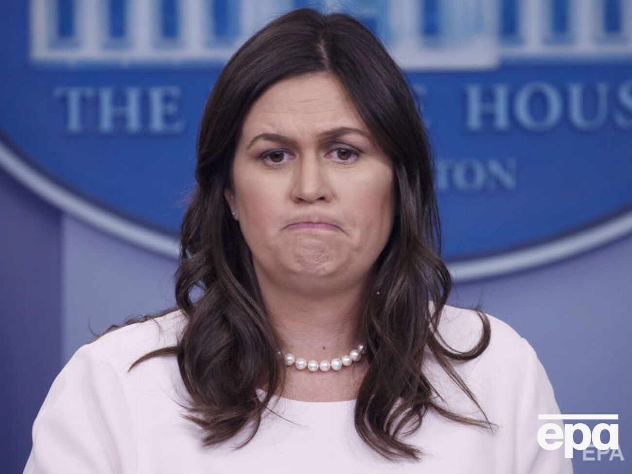 Сандерс стала спикером Белого дома в июле 2017 года