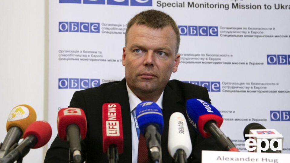 Хуг рассказал об обстрелах на Донбассе