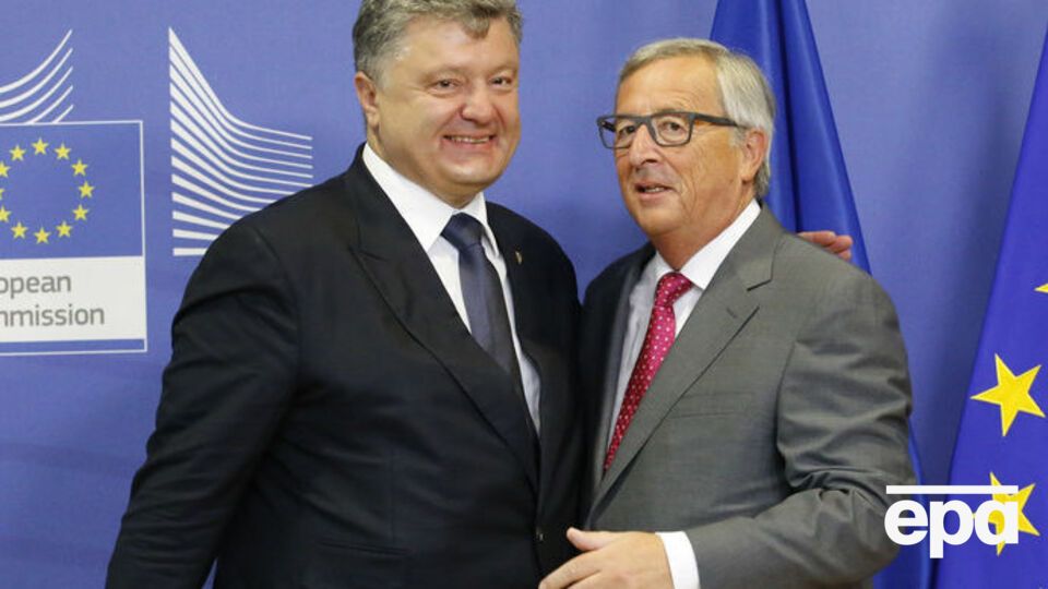Порошенко поговорив із Юнкером
