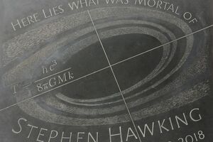 Прах Гокінга поховали поруч із могилами Ньютона і Дарвіна