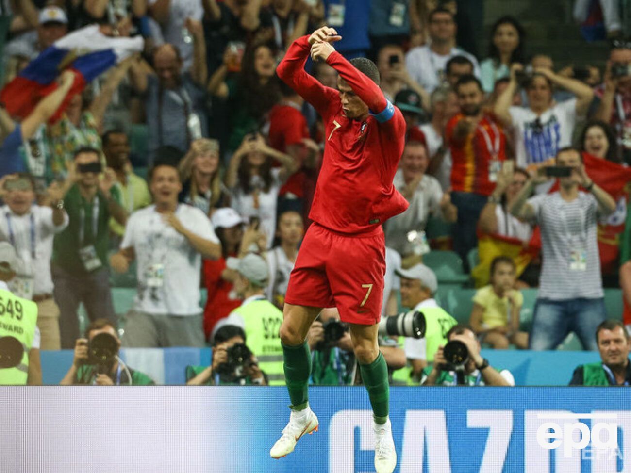 ЧМ 2018. Португалия и Испания сыграли вничью 3:3, Роналду сделал хет-трик. Фоторепортаж