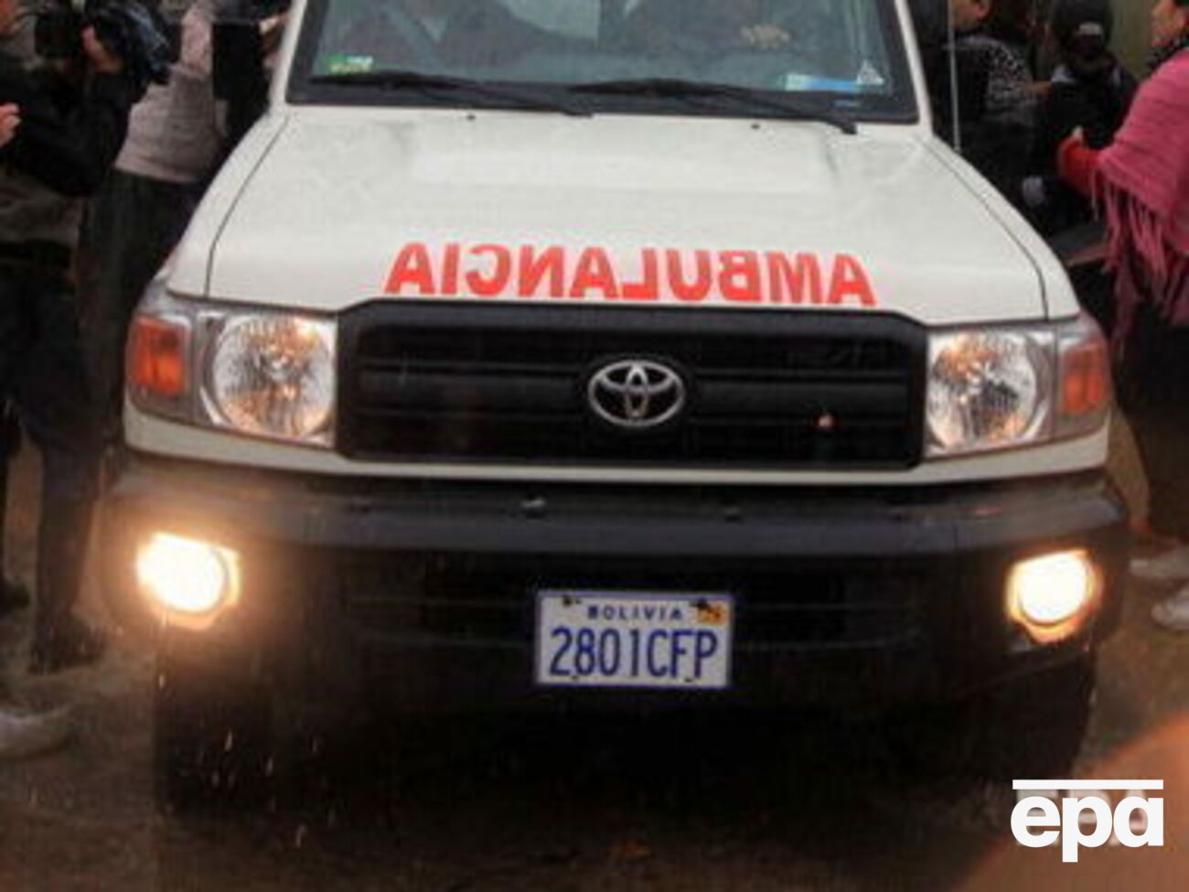 22 пасажирів автобуса поранено