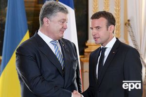 Порошенко поговорил с Макроном
