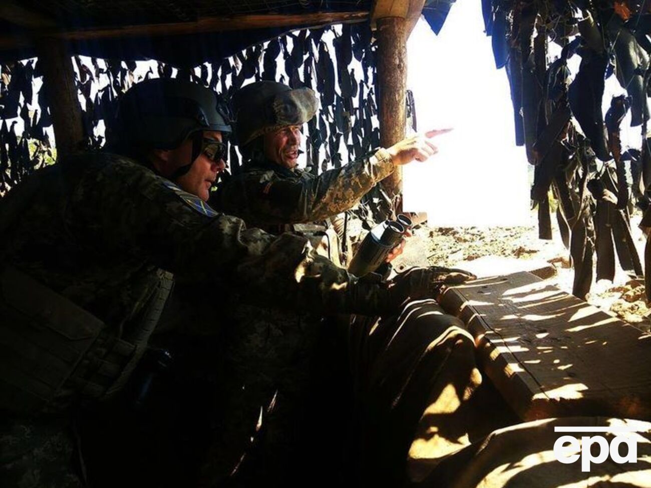 Об'єднані сили відкривали вогонь у відповідь