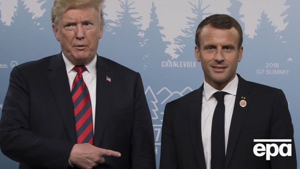 Макрону Трамп сказав, що всі терористи "сидять у Парижі"