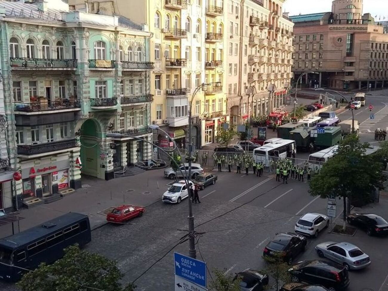 Центральные улицы будут перекрыты до завершения марша