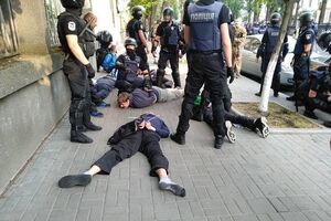 В полиции сообщали о задержании 57 человек