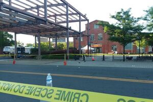 Место перестрелки оцепила полиция