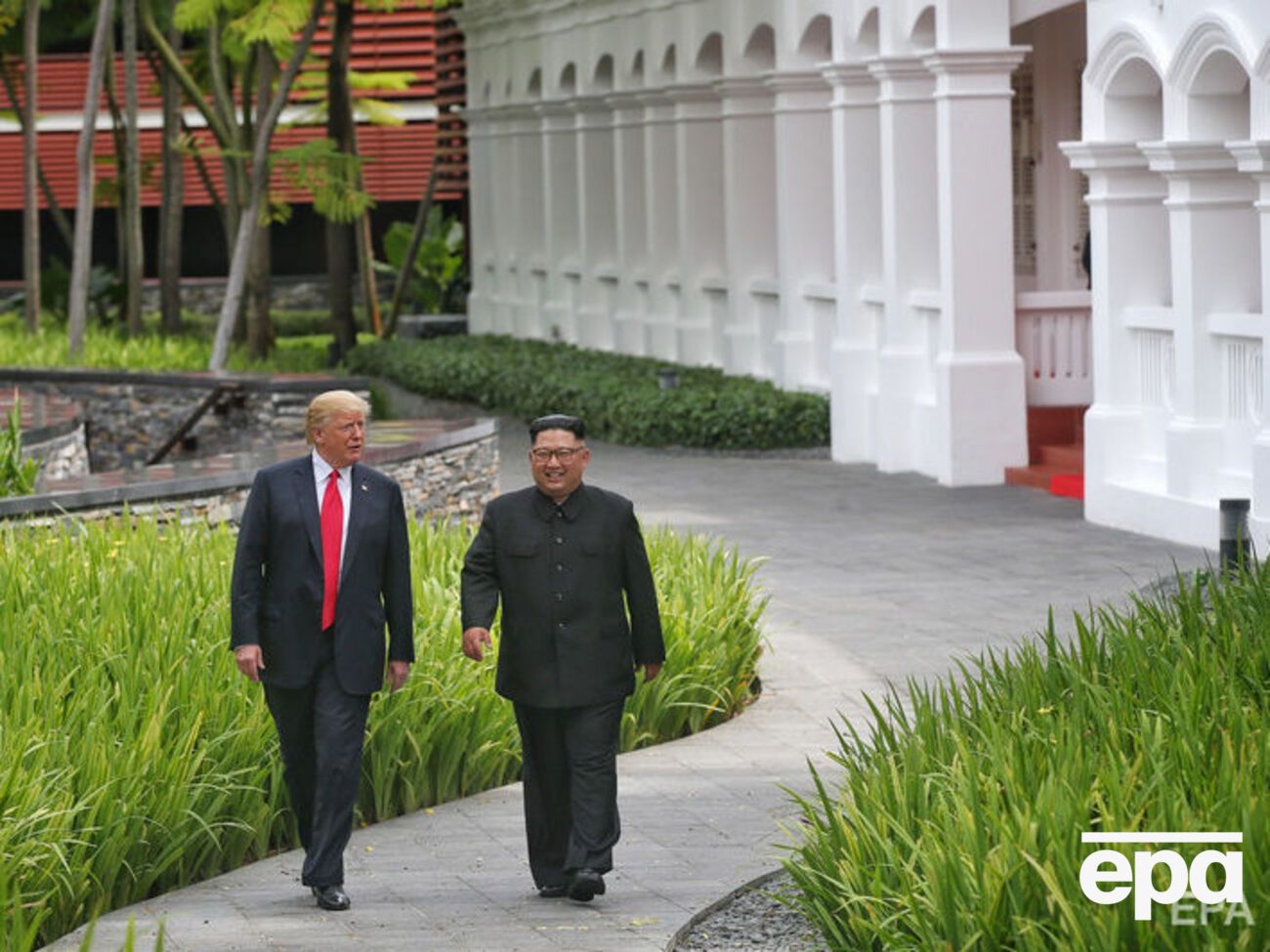 Кім Чен Ин їздив у Сінгапур для зустрічі з Трампом