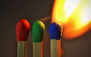 Склад головок сірників не був постійним