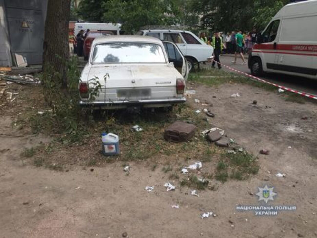 У реанімації залишається одна дитина, що постраждала під час вибуху автомобіля