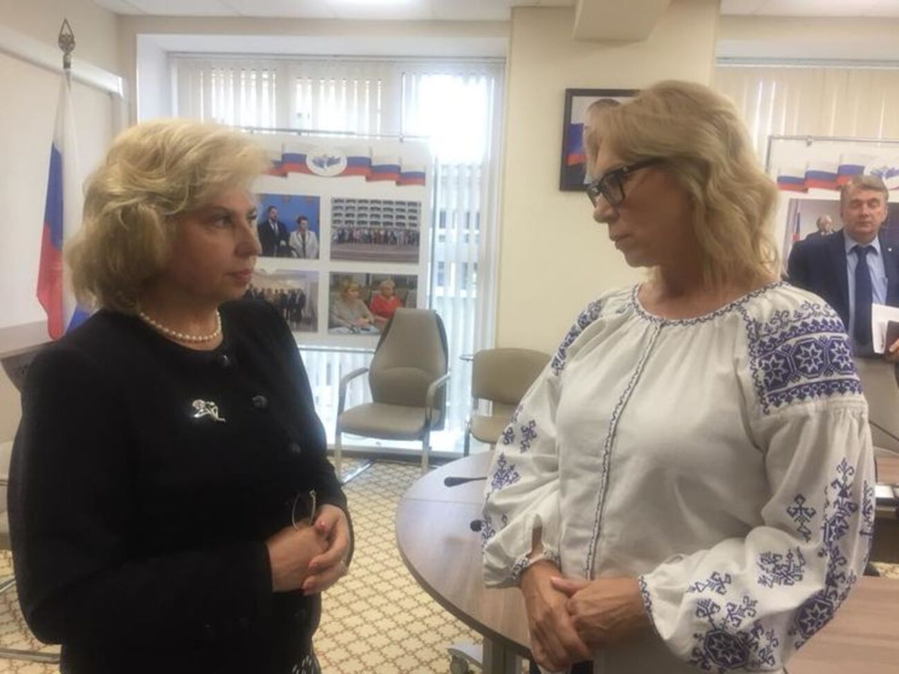 Сьогодні Денісова знову зустрілася з Москальковою