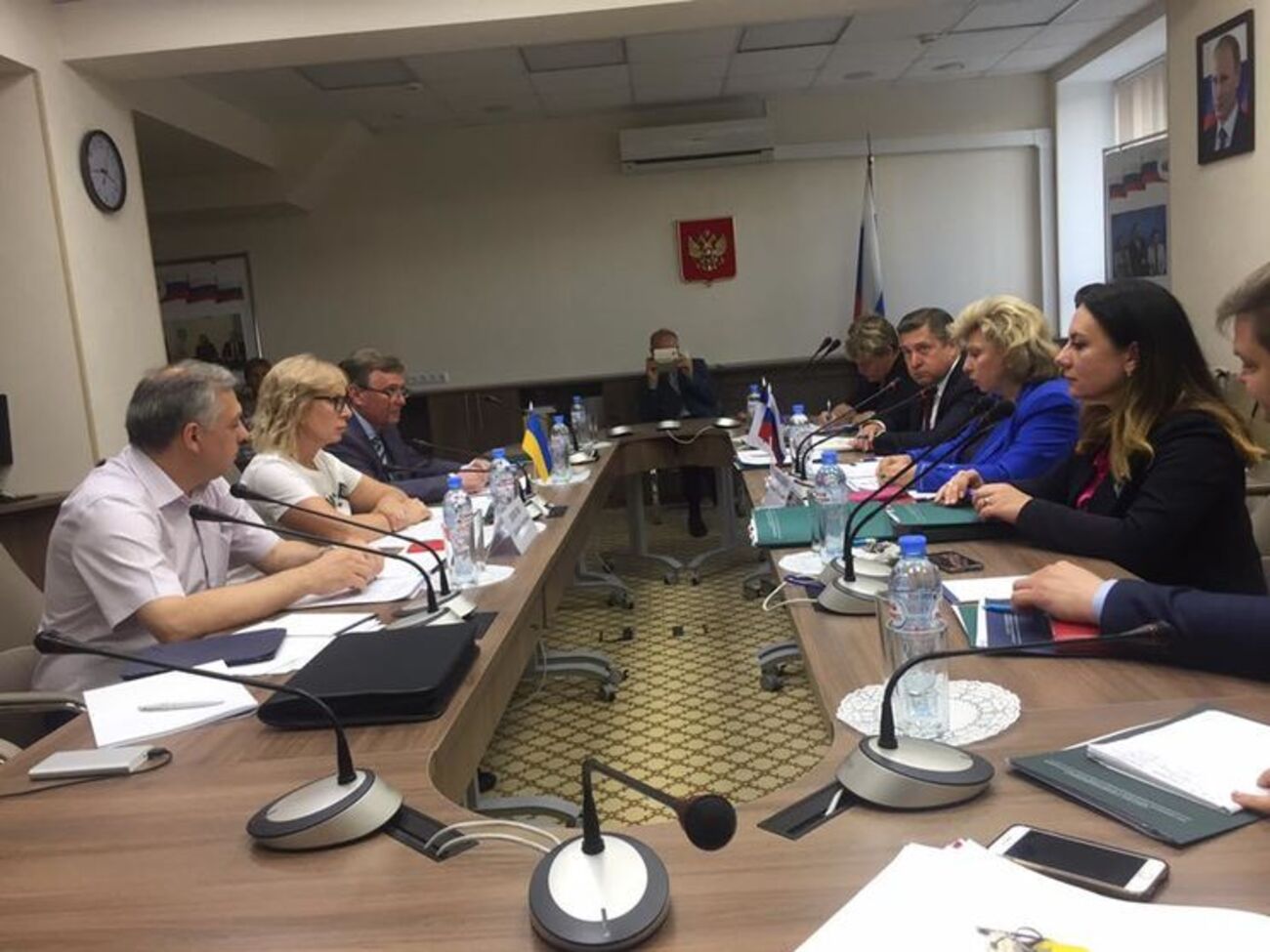 Денисова попросила Москалькову дать ей возможность поговорить с Сенцовым по видеосвязи