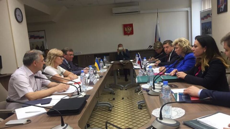 Денисова попросила Москалькову дать ей возможность поговорить с Сенцовым по видеосвязи