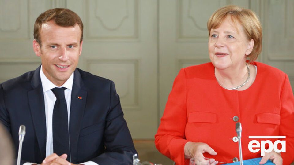Макрон і Меркель підписали спільну декларацію