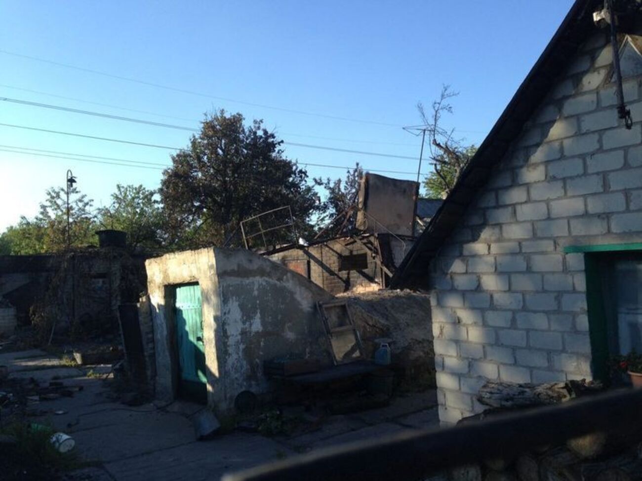 У селищі згоріло дев'ять будинків