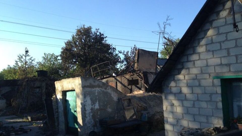 У селищі згоріло дев'ять будинків