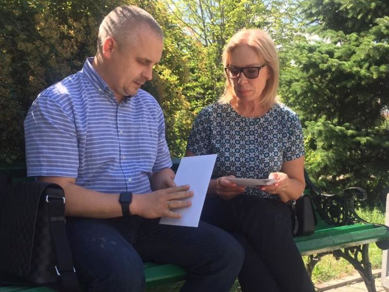 Денисова встретилась с адвокатом Сенцова