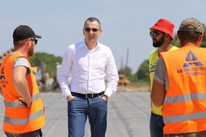 Юрій Голик: Об'їзна Дніпра. Безпосередньо сам міст зібрано. Протягом 65 днів