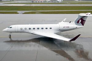 Самолет оформлен на бермудскую компанию