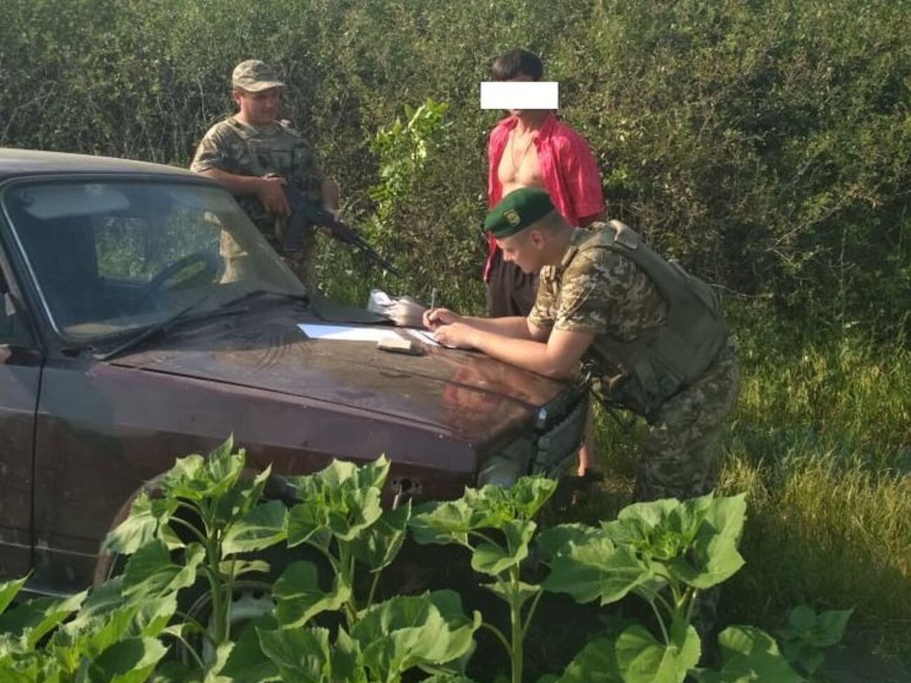 Прикордонники затримали порушників