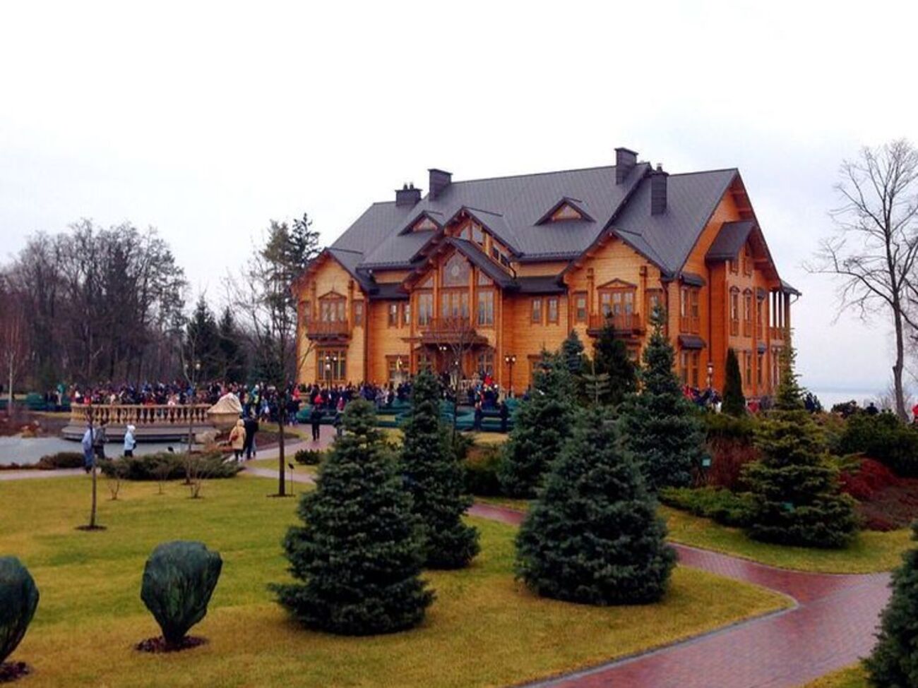 До 2014 года "Межигорье" было резиденцией Януковича
